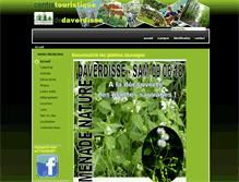 Tablet Screenshot of daverdisse-tourisme.be